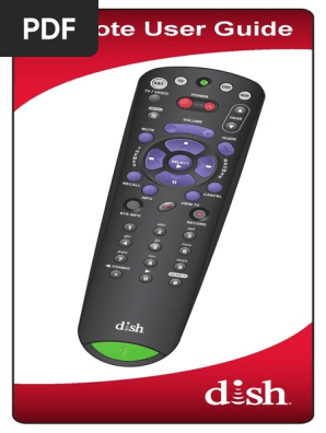 Dish 3 4 4 4 Remote User Guide Menu Computing Videocassette Recorder