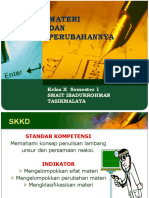 Materi Dan Perubahan Materi