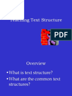 Teaching Text Structure