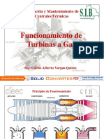 Funcionamiento de Turbinas A Gas