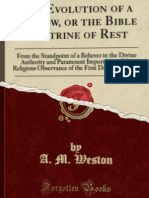 A. M. Weston - The Evolution of A Shadow, or The Bible Doctrine of Rest (1886)