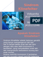 Tugas PTM Klinefelter's Syndrome