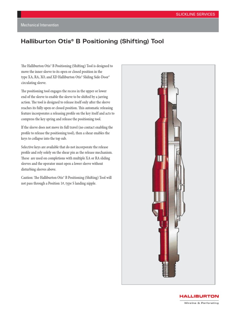 Halliburton slickline sale tools
