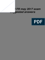 CA Final FR Indian Accounting Standards Related Solutions May 2017
