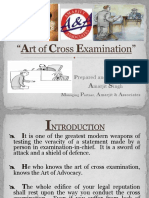 Art of Cross Exam