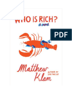 Who is Rich by Matthew Klam (Download eBook PDF, Epub, Mobi, Mp3)