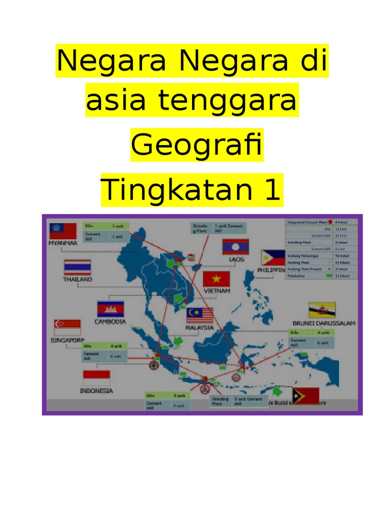Negara Negara Di Asia Tenggara Tengah