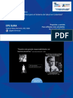  ¿Qué futuro construiremos para el Sistema de Salud en Colombia?. Gerente de EPS Sura, doctor Gabriel Mesa. 