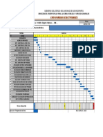 Cronograma de Actividades Viviendas Unifamiliar