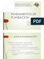 Fundamentos de Planeacion