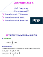 TRANSFORMASI-Z