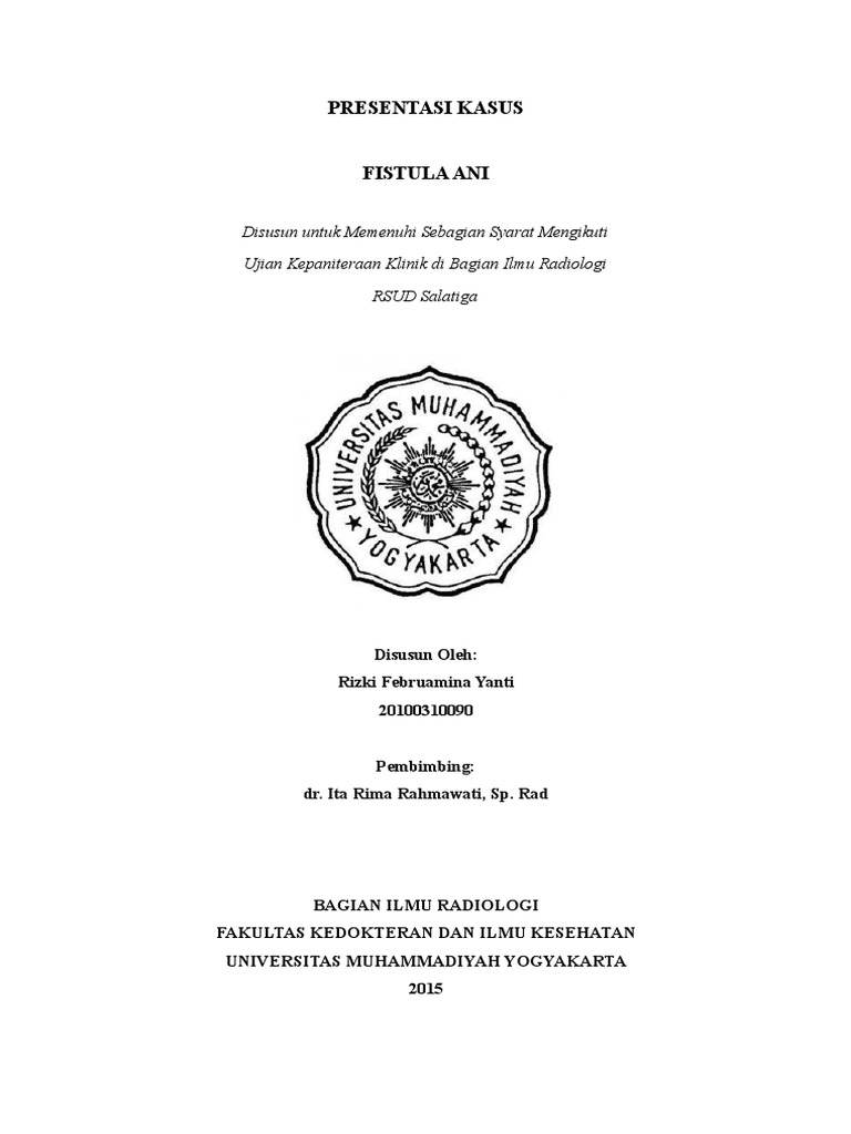 Presus Fistulografi Pdf