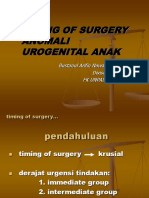 Timing of Surgery (Makassar)