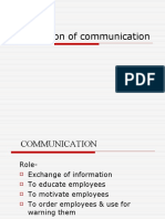 Introduction of Communication