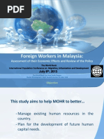 Foreign Workers in Malaysia