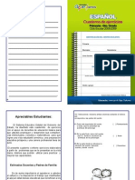 Español. Cuaderno de Ejercicios. Primaria. 6to Grado