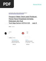 Download Pengaruh Waktu Tahan Pada Perlakuan Panas Pasca Pengelasan Terhadap Kekerasan Dan Kuat Tarik Baja Karbon ASTM A106 Grade B by mohamad saiqudin SN355338299 doc pdf