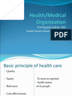 (6) Health Organization in Indonesia