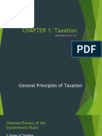Taxation Report