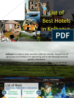 List of Best Hotels in Kolhapur City