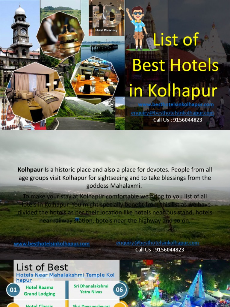 List of Best Hotels in Kolhapur City PDF