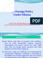 USA Foreign Policy Under Obama and Trump