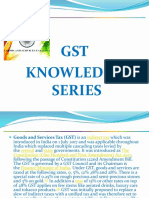 GST Knowledge Series