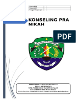 Form Konseling Pra Nikah 2017