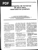 Desempenho de Torneiras Boia