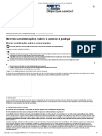 Acesso À Justiça - Conceito