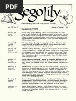 Download 1989 Utah Native Plant Society Annual Compliations by Friends of Utah Native Plant Society SN35535008 doc pdf