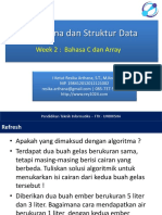 2 Pengenalan Algo Dan Stdata Array PDF