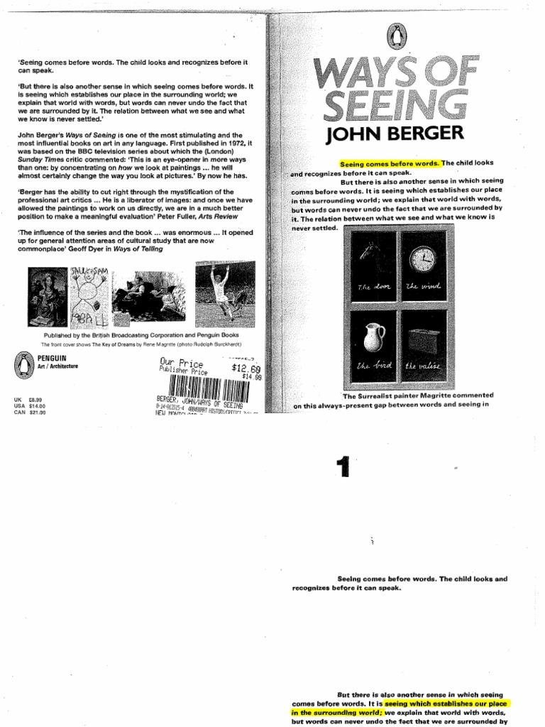 Ways Of Seeing John Berger Pdf Download