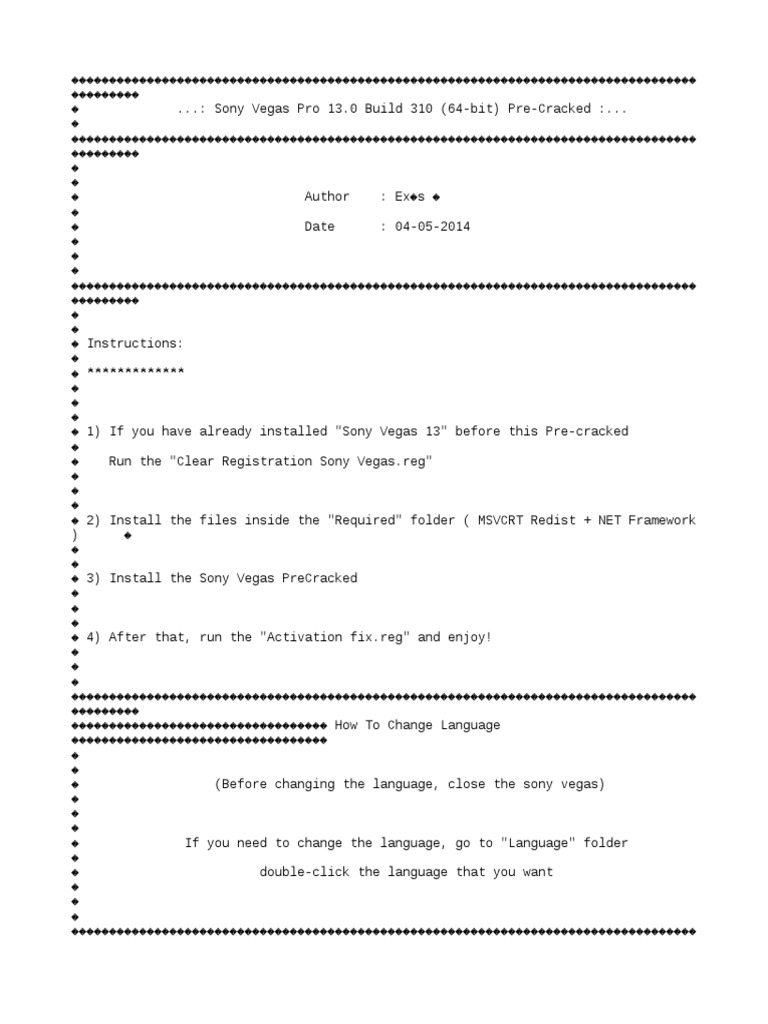Read Me First | PDF