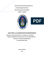 Monografia Desarrollo Del Enfoque Por Competencia de Acuerdo Al Sentido Correcto para Monografia