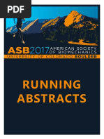ASB2017 Running Abstracts