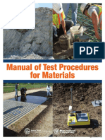 Manual of Test Procedures For Materials