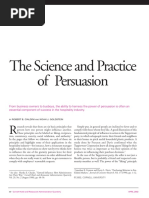 Science of Persuasion