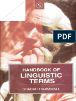 2006 Handbook of Linguistic Terms (Sharad Rajimwale) PDF