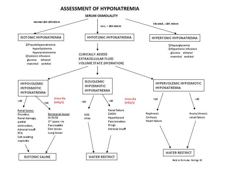 Hyponatremia and Serum Osmolality | PDF | Endocrine | Medical Specialties