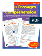 Passages To Build Comprehension 7to8 PDF