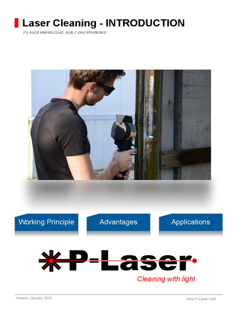 Brochure Laserreinigen Plaser 2016 Laser Welding
