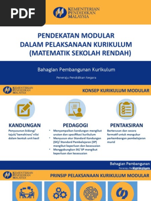 Konsep Modular Dalam Matematik Kssr Pdf