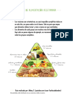 Pirámide de Alimentación Vegetariana PDF