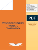 Proyecto Tambomayo