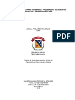 Manual de Calidad para Una Empresa Procesadora de Alimentos Basado en La Norma Iso 9001-2008 PDF