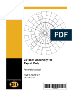 75' Roof Assembly For Export Only: Assembly Manual PNEG-083EXP