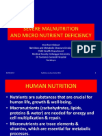 Severe Malnutrition and Micronutrient Deficiency