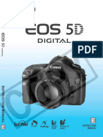 Canon EOS 5D Manual PDF