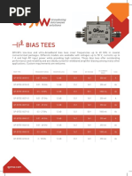 QP MICROWAVE Bias Tees